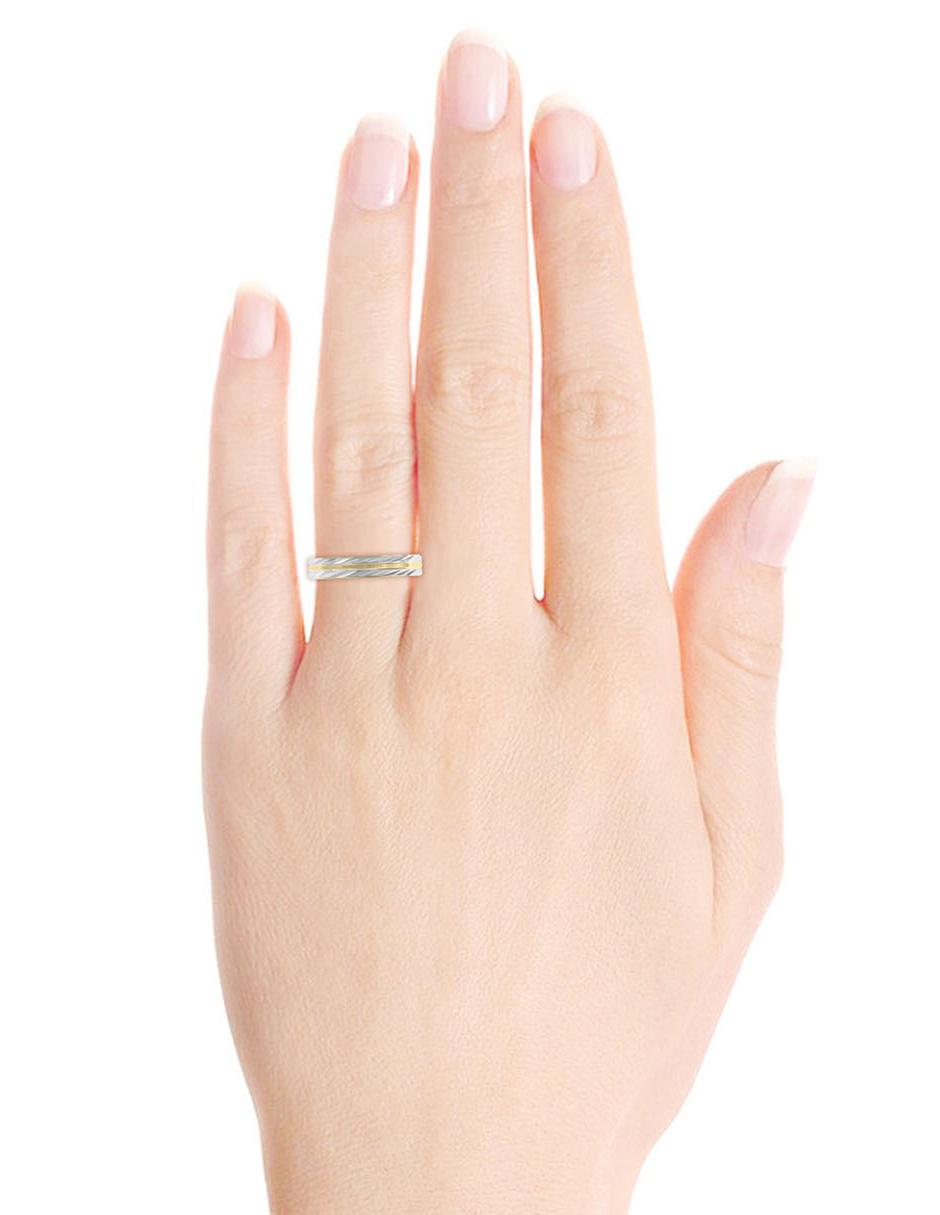 Argolla de oro 14 k Damaris 6