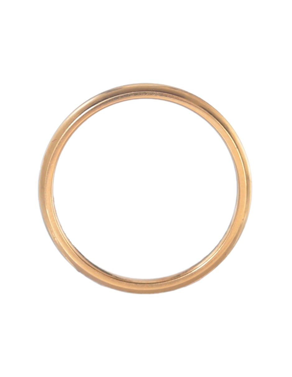 Argolla de oro 18 k 2