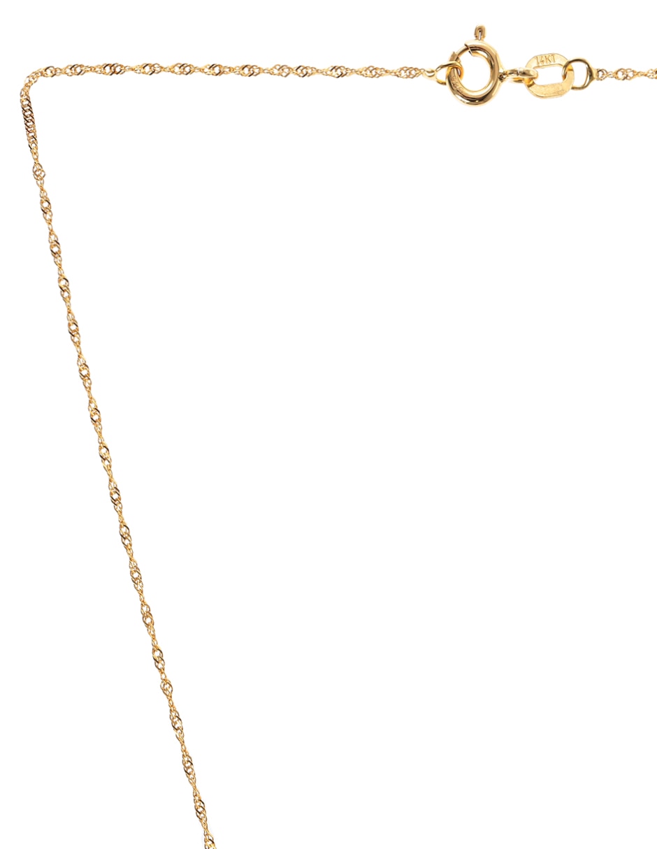 Collar de oro amarillo 14 K 3