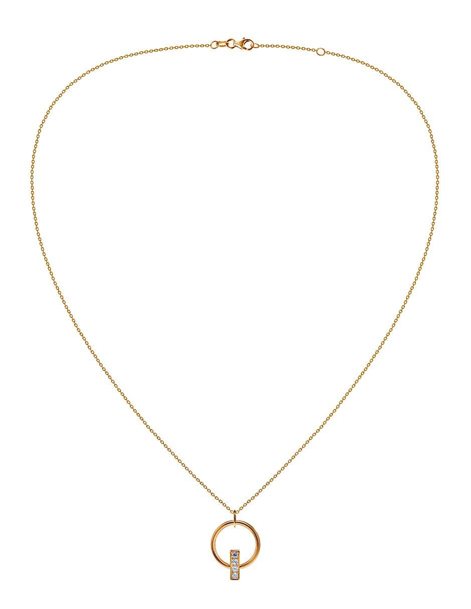 Collar de oro amarillo 14 K 2