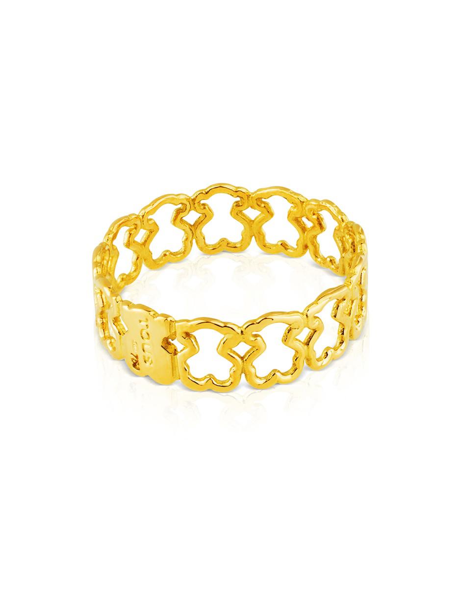Anillo Silueta 18 k de oro amarillo brillante 5