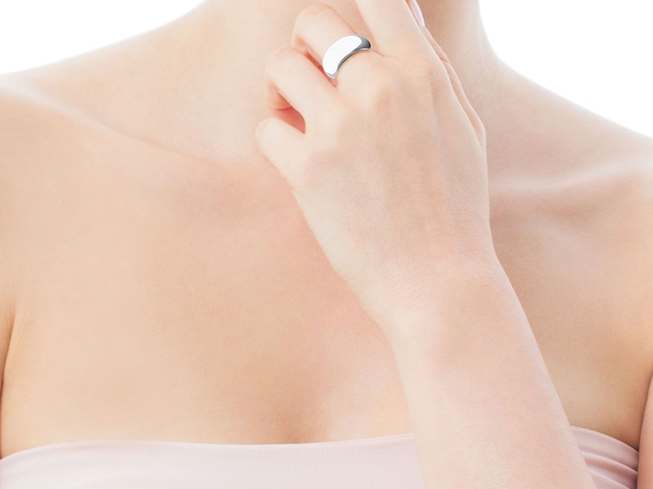 Anillo Warm P 925 de plata brillante 7