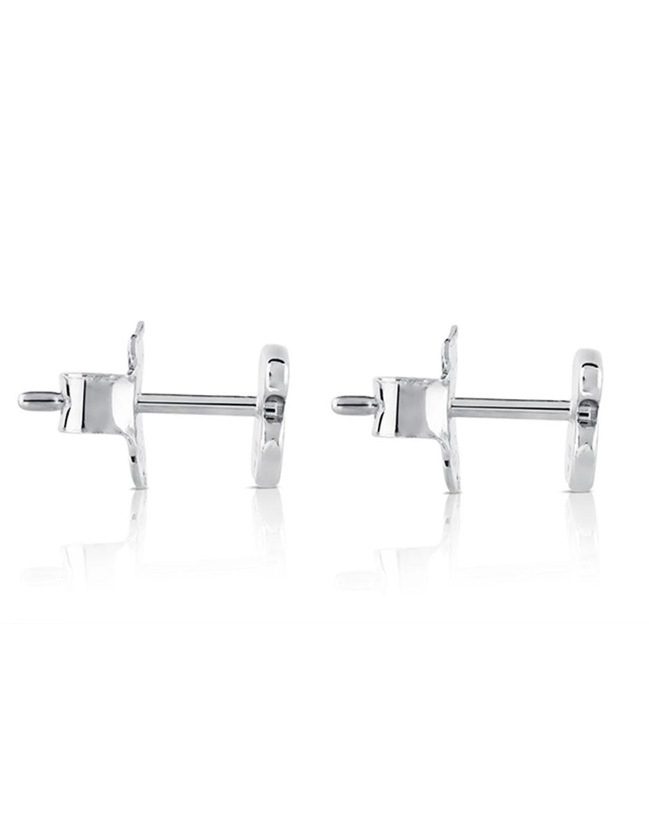 Broqueles de plata P 925 con acabado esmaltado 2