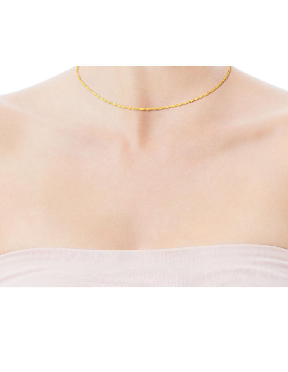 Collar de plata 18 K 4