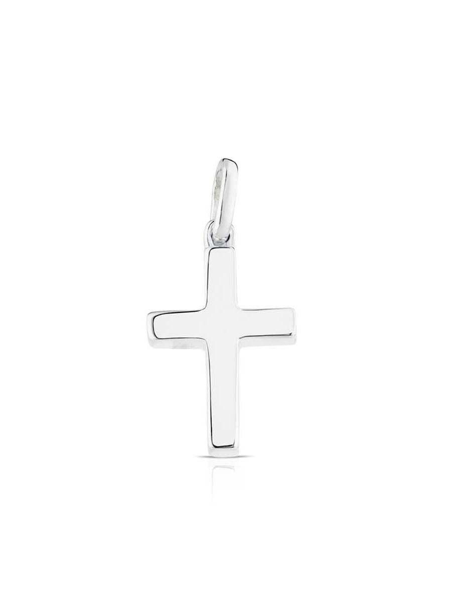 Dije de cruz de plata P 925