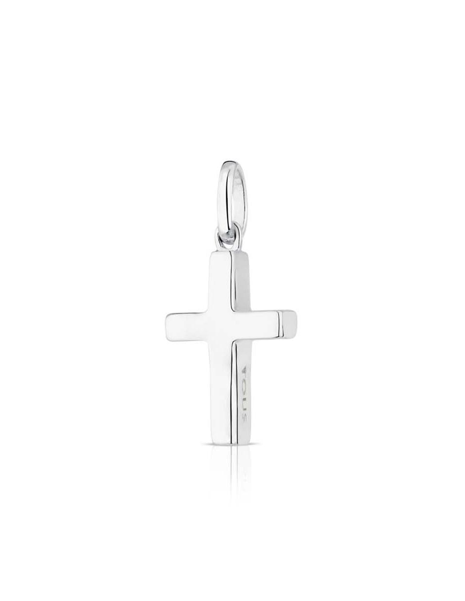 Dije de cruz de plata P 925 2