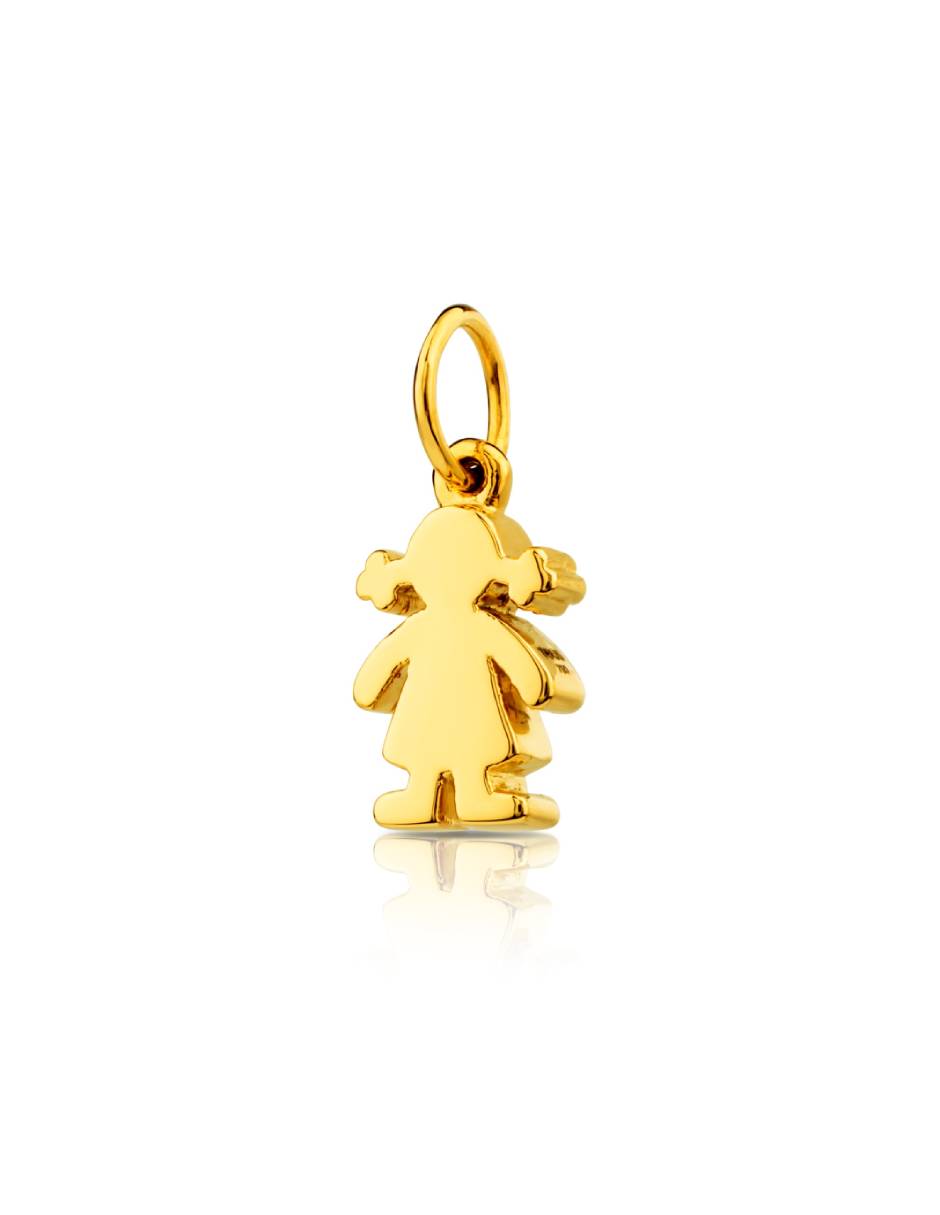 Dije de niña Sweet Dolls de oro 18 k 2