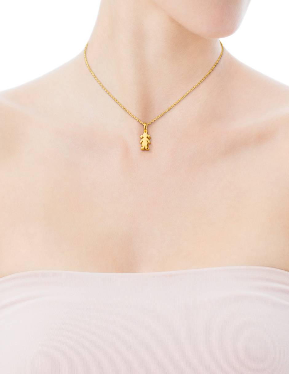 Dije de niña Sweet Dolls de oro 18 k 4
