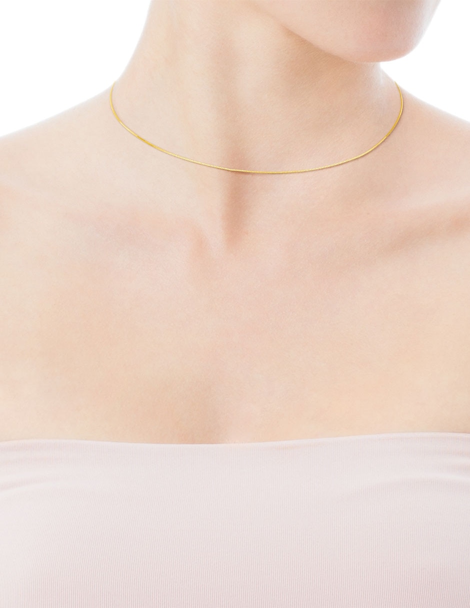 Collar de oro 18 K 4