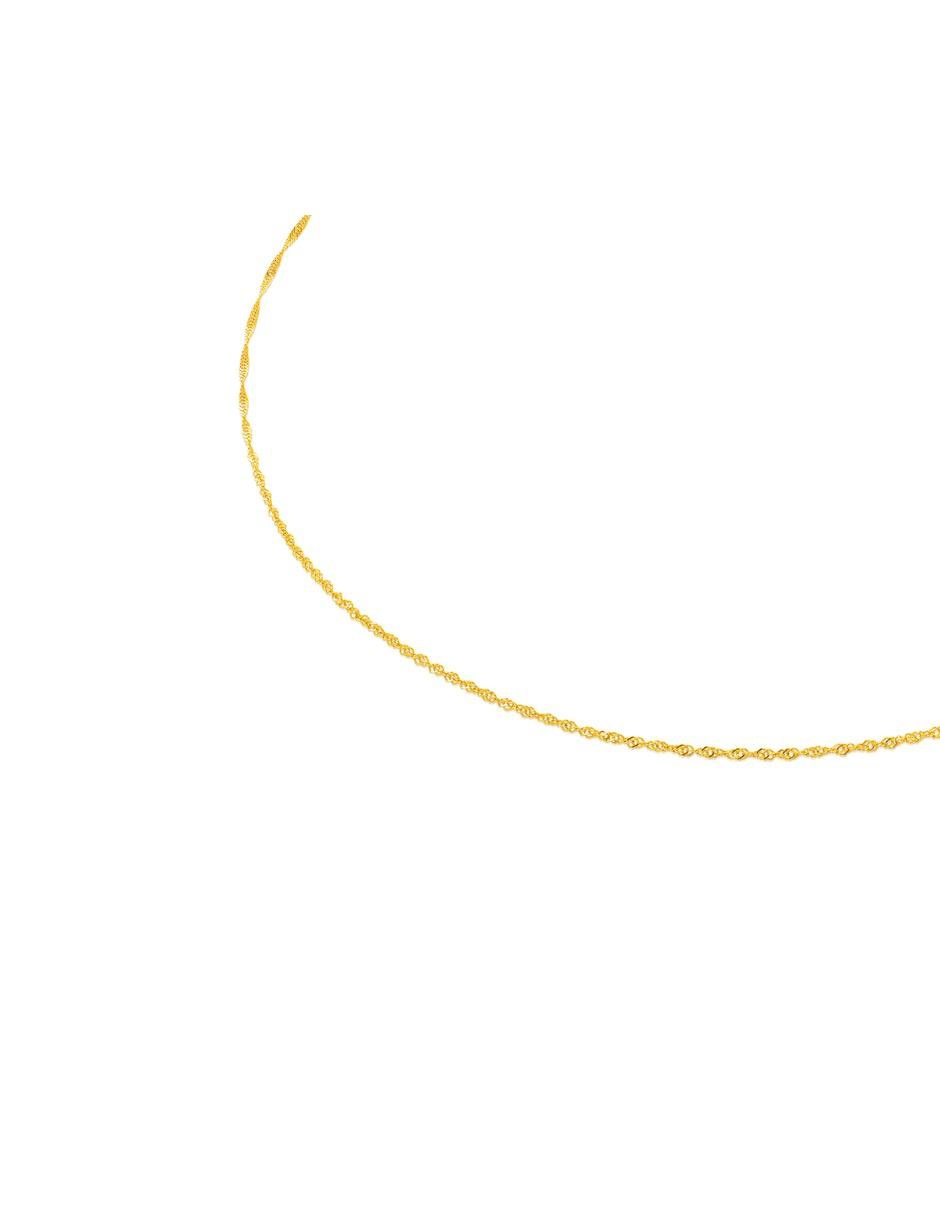 Collar de oro amarillo 18 K 2