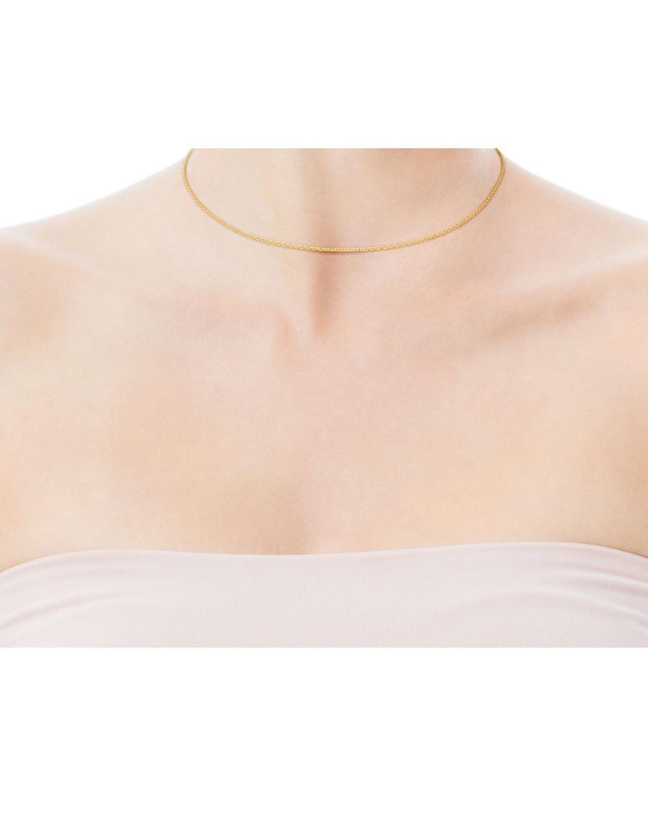 Collar de oro amarillo 18 K 3