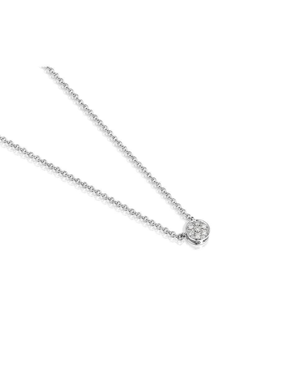 Collar de oro blanco 18 K 3