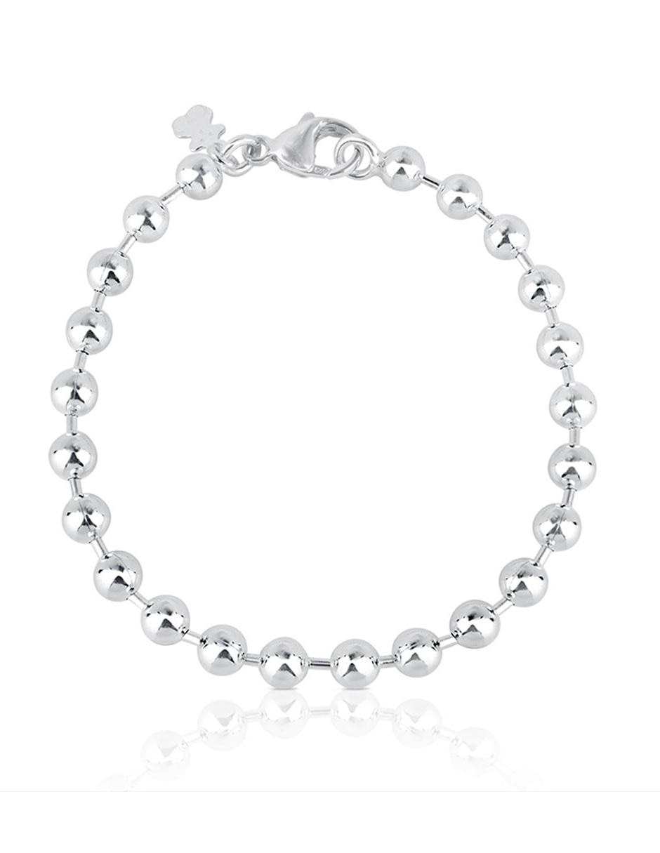 Brazalete de plata p 925 con acabado liso 3