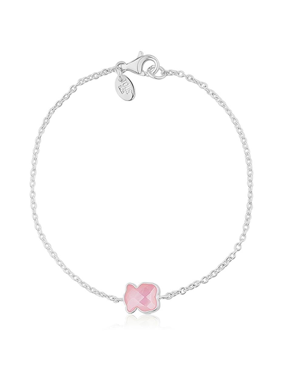 Brazalete de plata P 925 con acabado liso 2