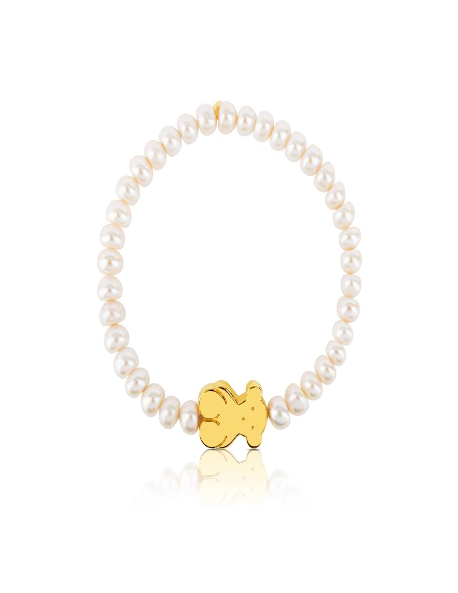 Brazalete de oro con perla 18 k Sweet Dolls 3