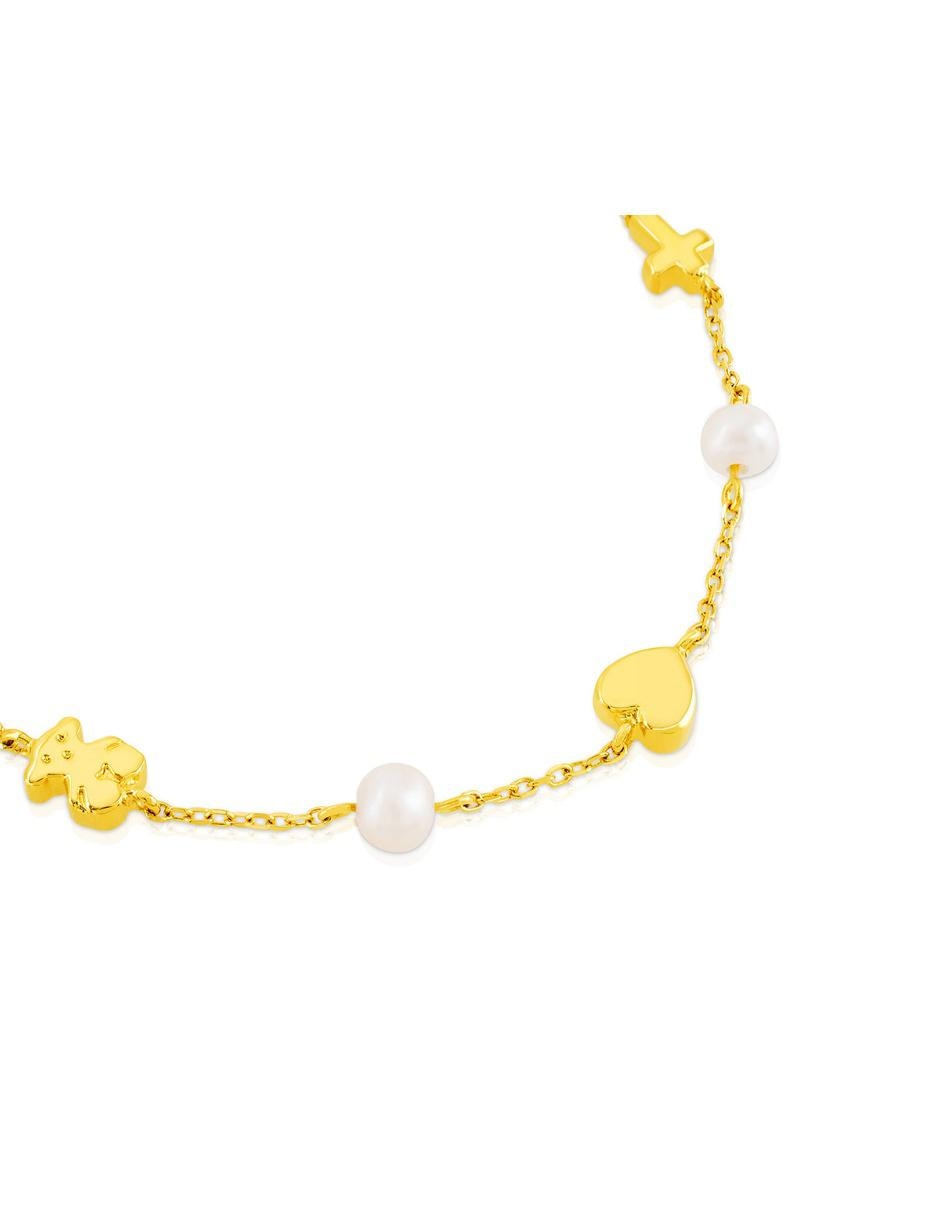 Brazalete de oro 18 K Sweet Dolls Xxs con acabado brillante 2