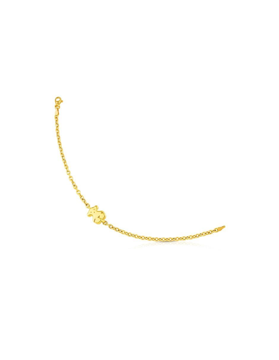 Brazalete de oro 18 K Sweet Dolls con acabado brillante