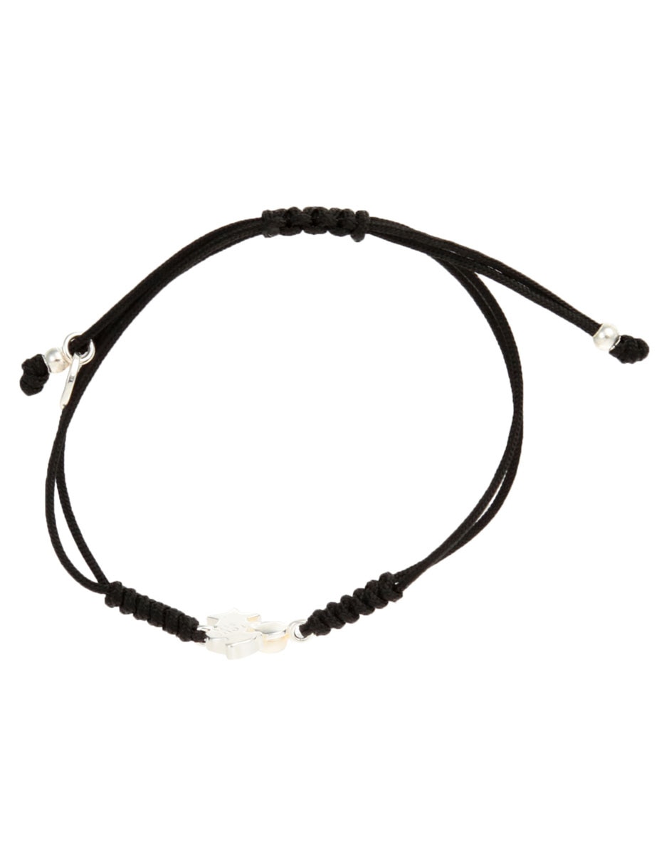 Brazalete de plata con perla p 925 Nocturne con acabado liso 2