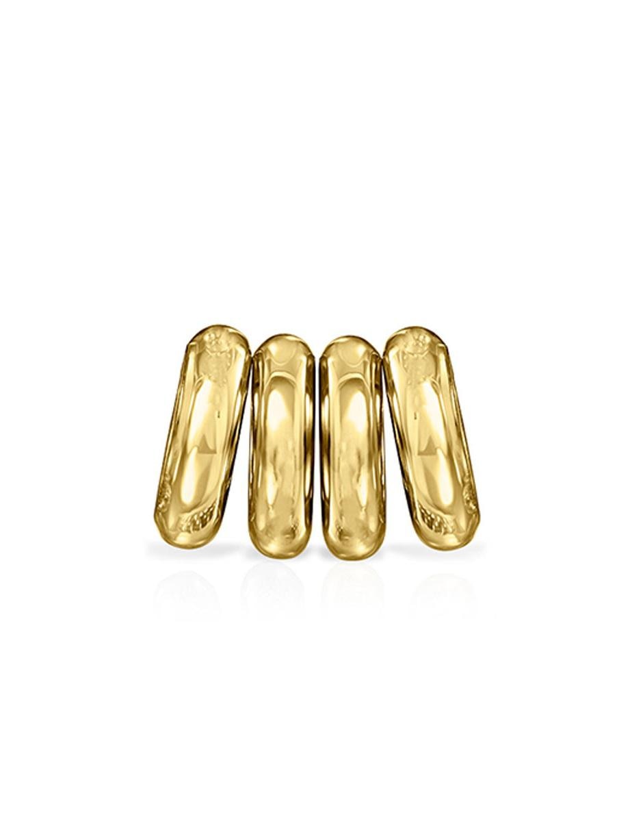 Dije circular de oro amarillo 18 K