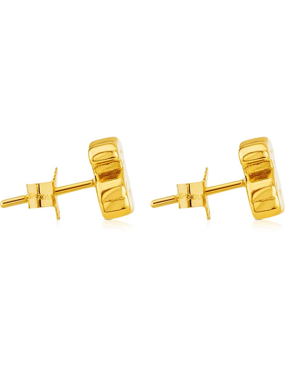 Broqueles de oro amarillo 18 K con acabado brillante 2