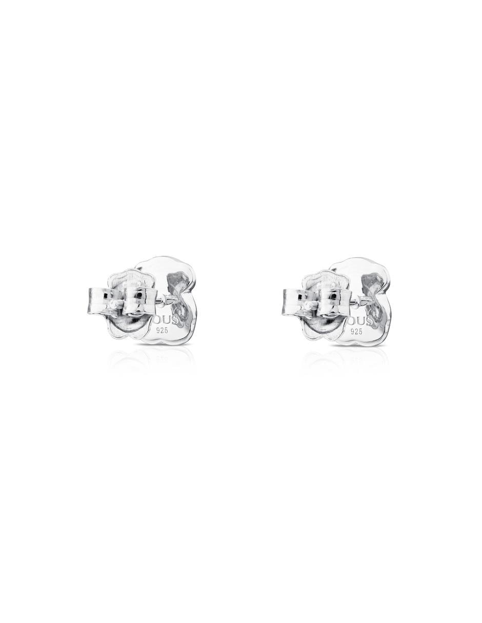 Broqueles de plata P 925 con acabado lustre cuarzo 3
