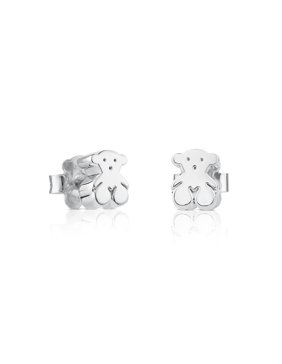 Broqueles de plata P 925 con acabado brillante 1