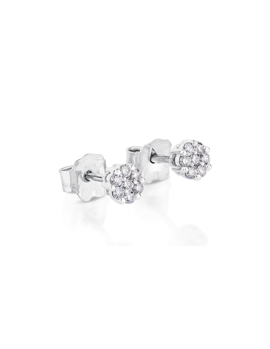 Broqueles con acabado brillante diamante 4