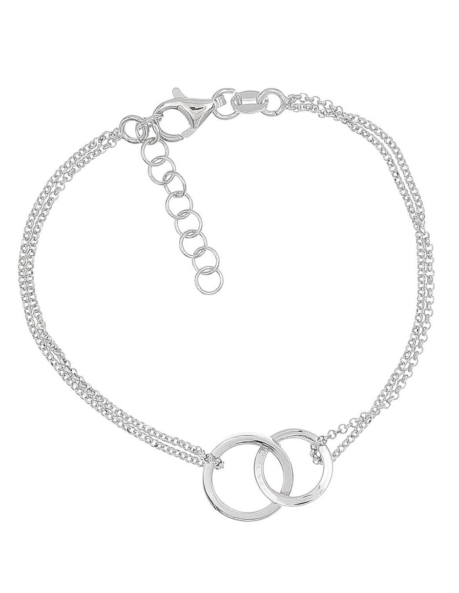 Pulsera de plata P 925 con acabado pulido