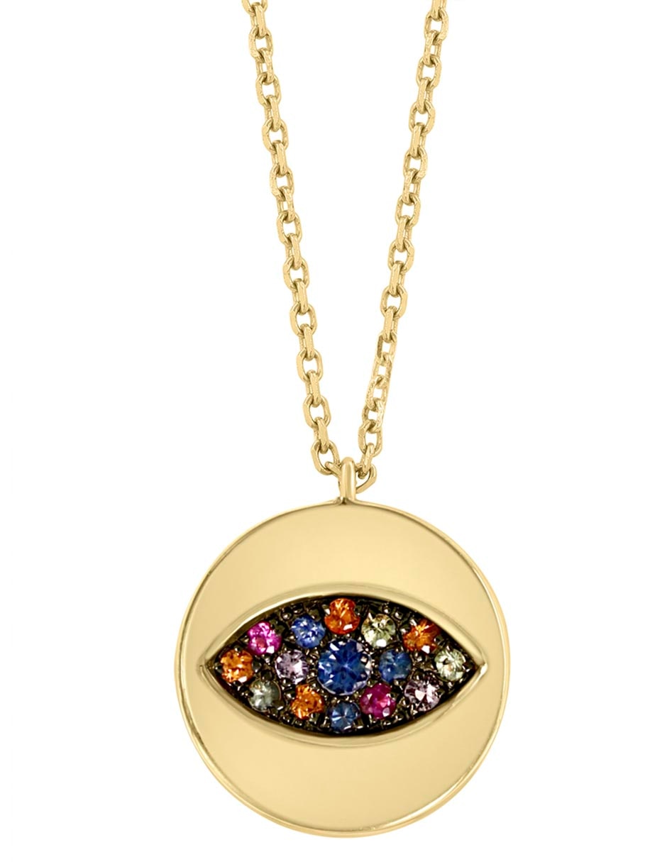 Collar con dije de oro 14 k 2