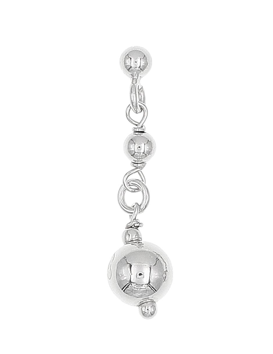 Aretes de plata P 925 con acabado brillante 2
