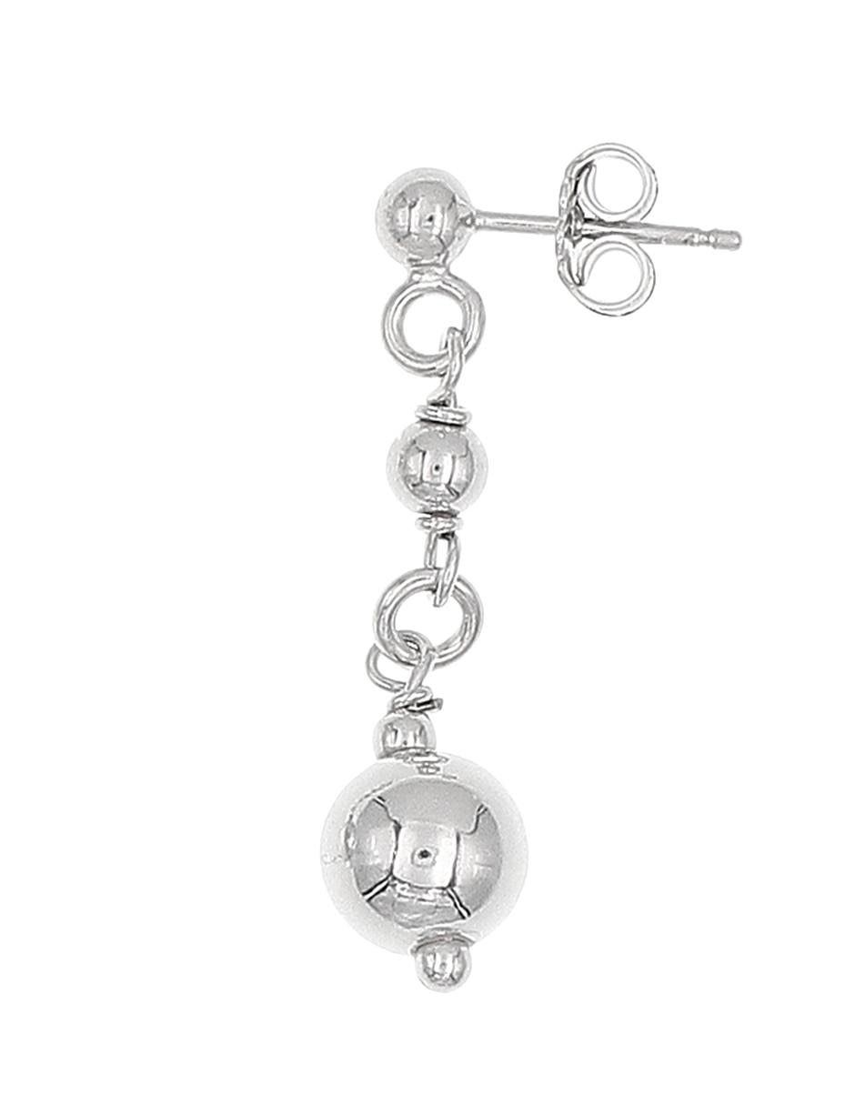 Aretes de plata P 925 con acabado brillante 3