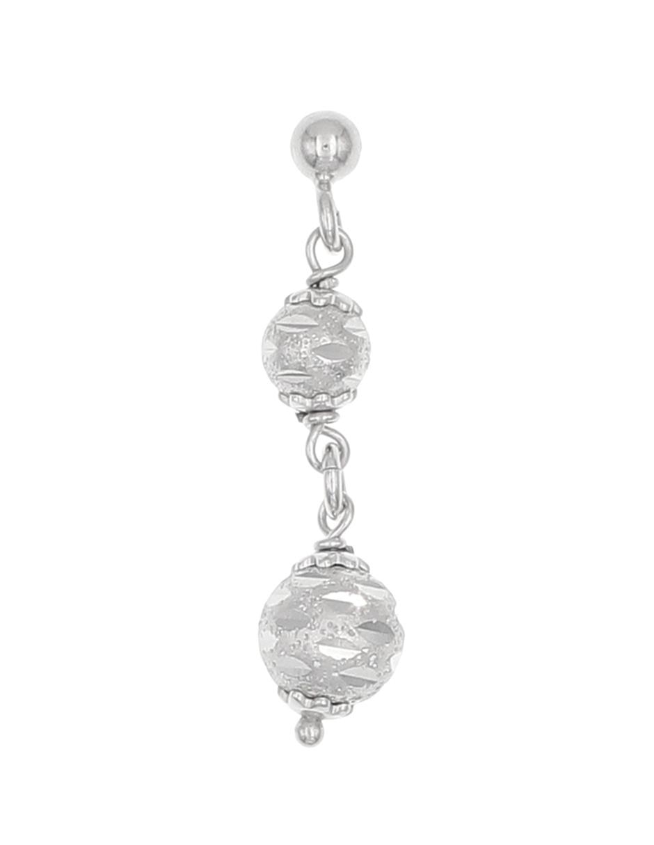 Aretes de plata P 925 con acabado brillante 2