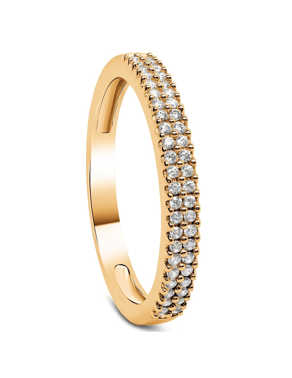 Churumbela de oro 14 k diamante 2