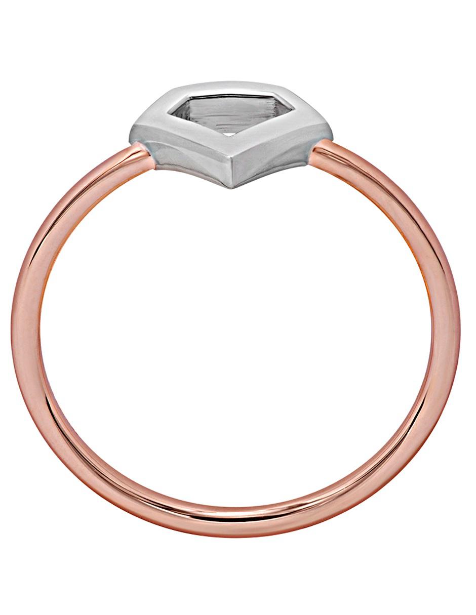 Anillo 14 k de oro brillante 3