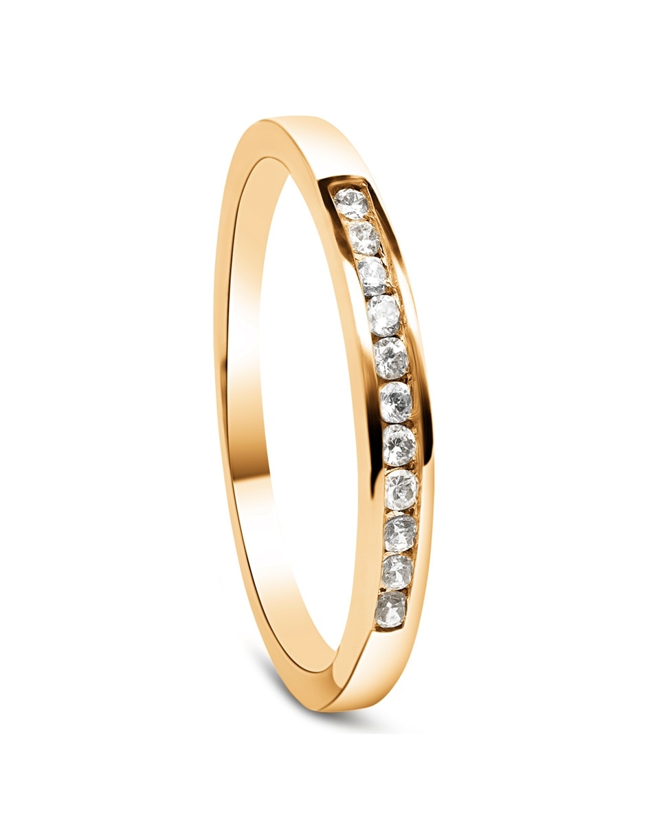 Churumbela de oro 14 k diamante 2