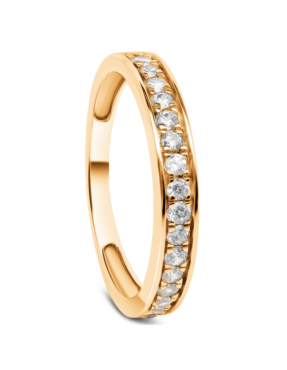 Churumbela de oro 14 k diamante 2
