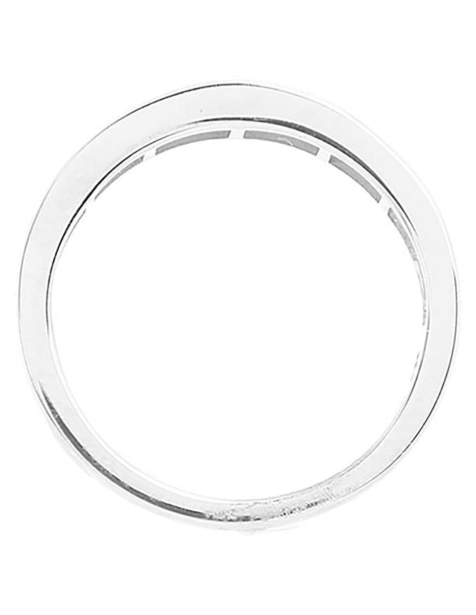 Churumbela de oro blanco 14 k diamante 3
