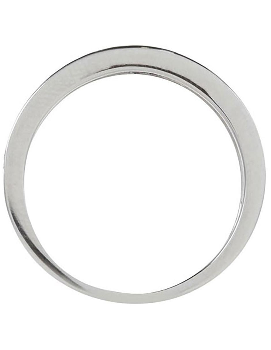 Churumbela de oro blanco 14 k diamante 2
