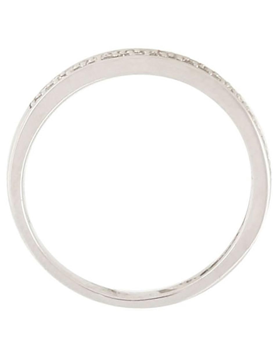 Churumbela de oro blanco 14 k diamante 2