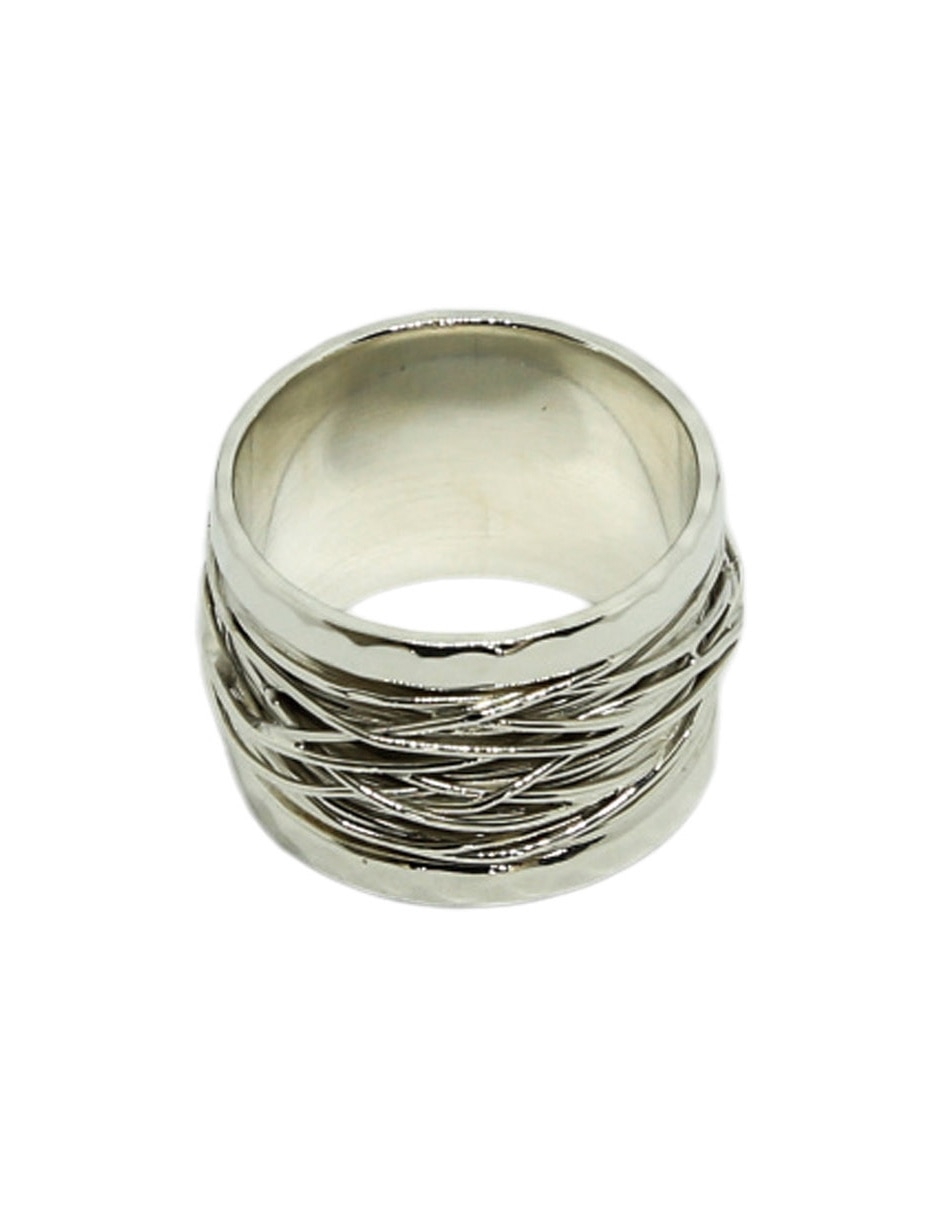 Anillo Fashion P 925 de plata brillante 2