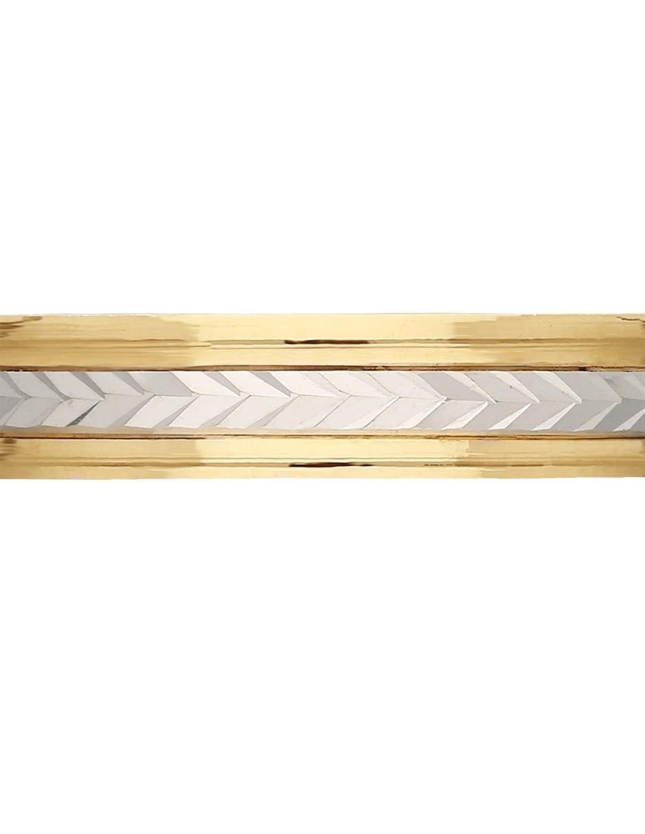 Anillo 14 k de oro amarillo brillante 3