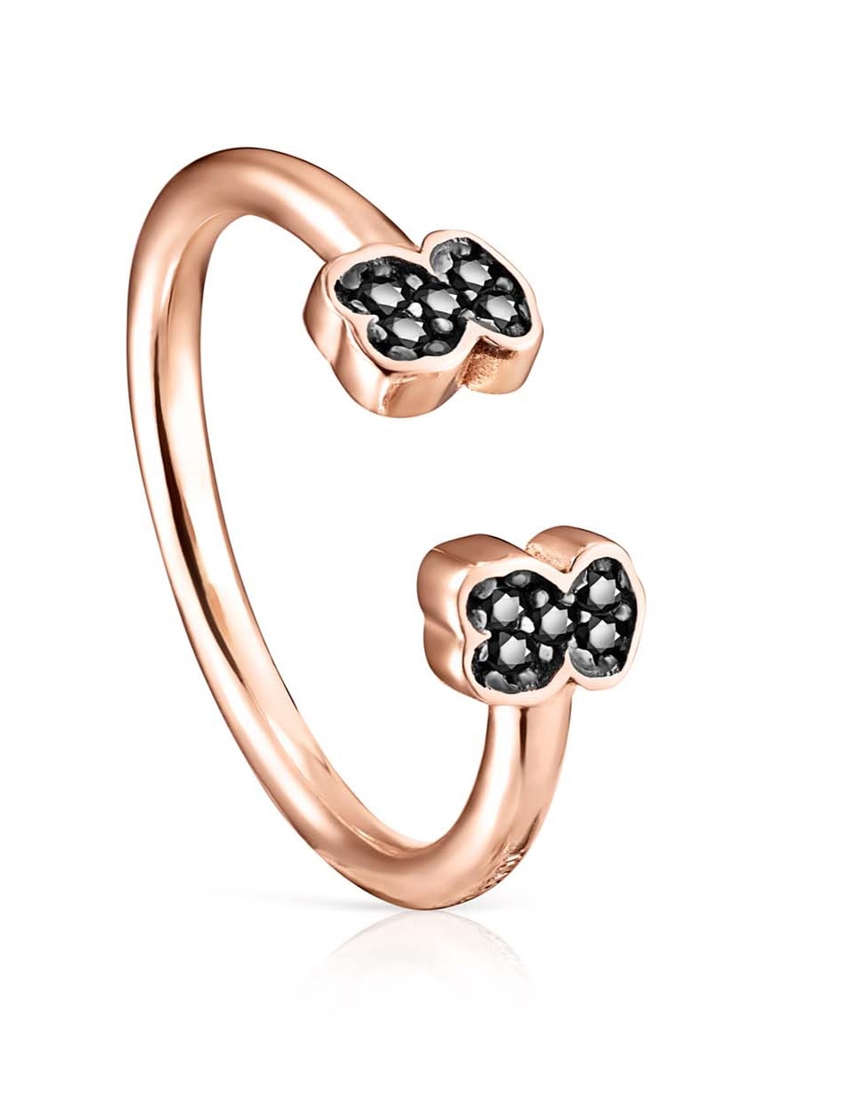 Anillo de oso Motif P 925 de plata espinela brillante 1