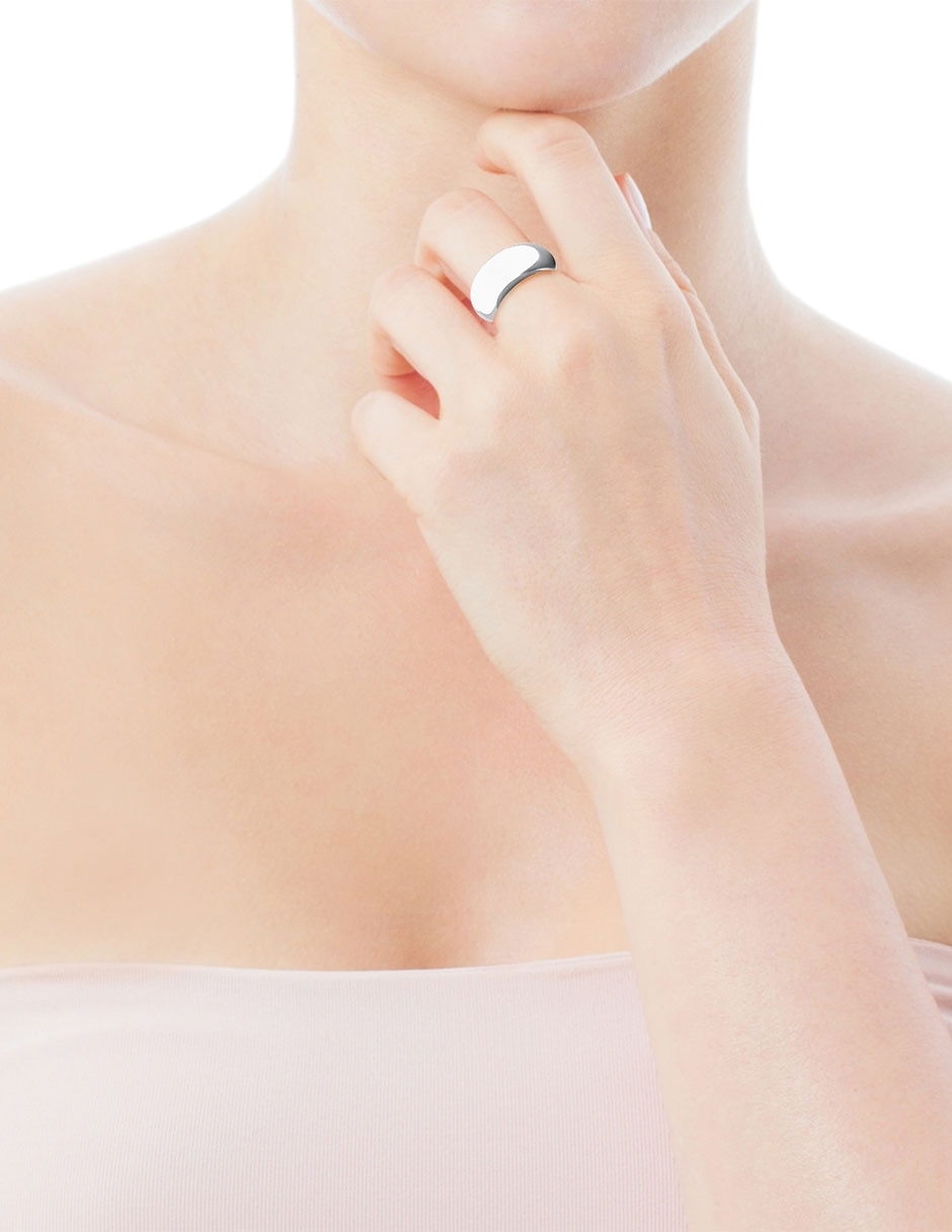 Anillo Warm P 925 de plata brillante 4