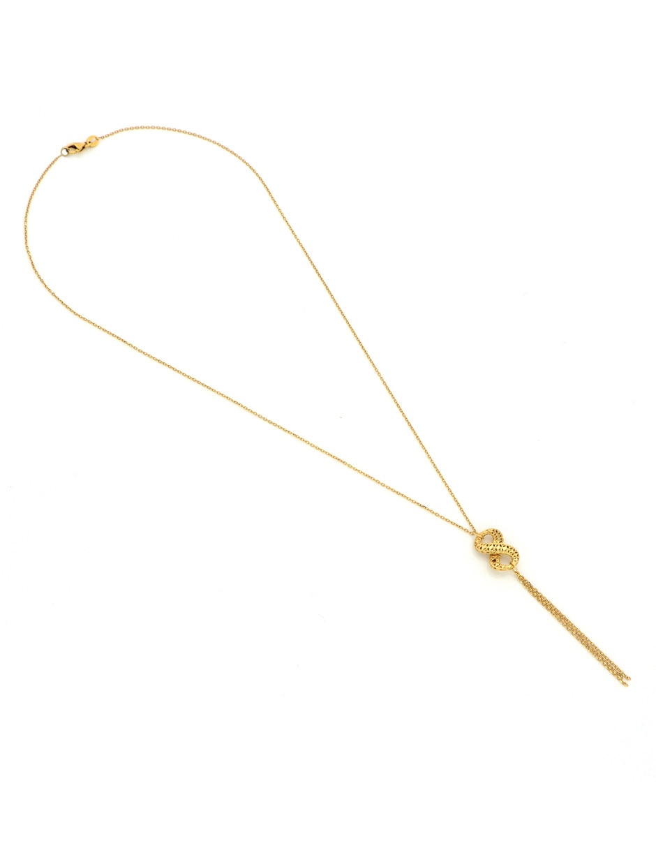 Collar de oro amarillo 14 K 2