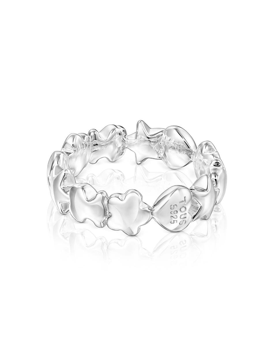 Anillo de plata P925 pulido 3