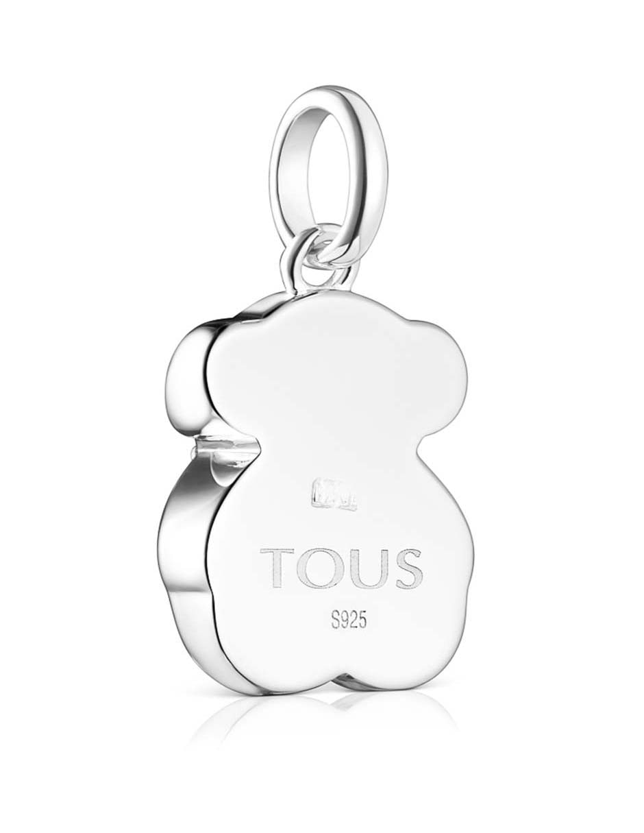 Dije de oso icon color de plata P 925 amatista 4
