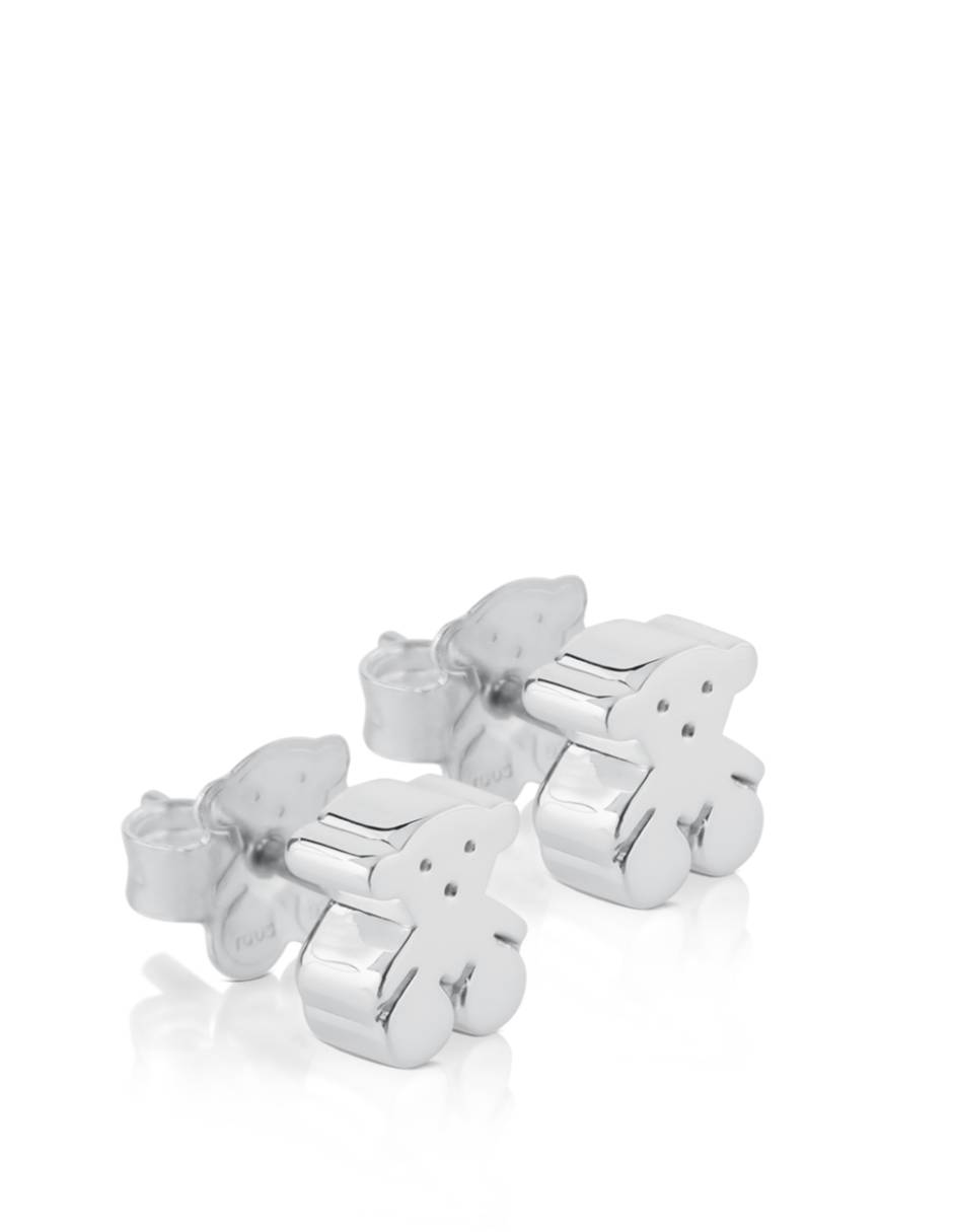 Broqueles de plata P 925 con acabado brillante 4