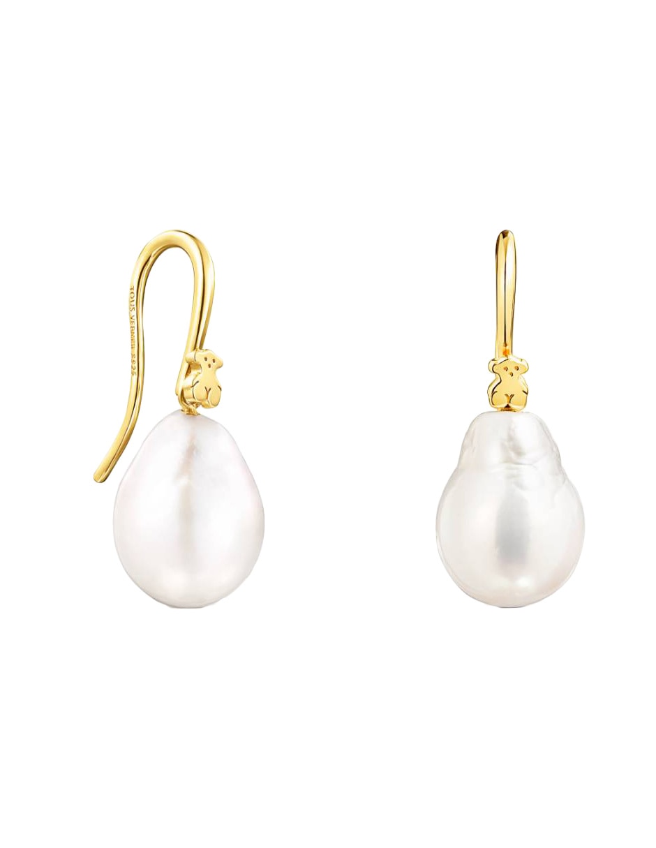 Aretes Gloss perla