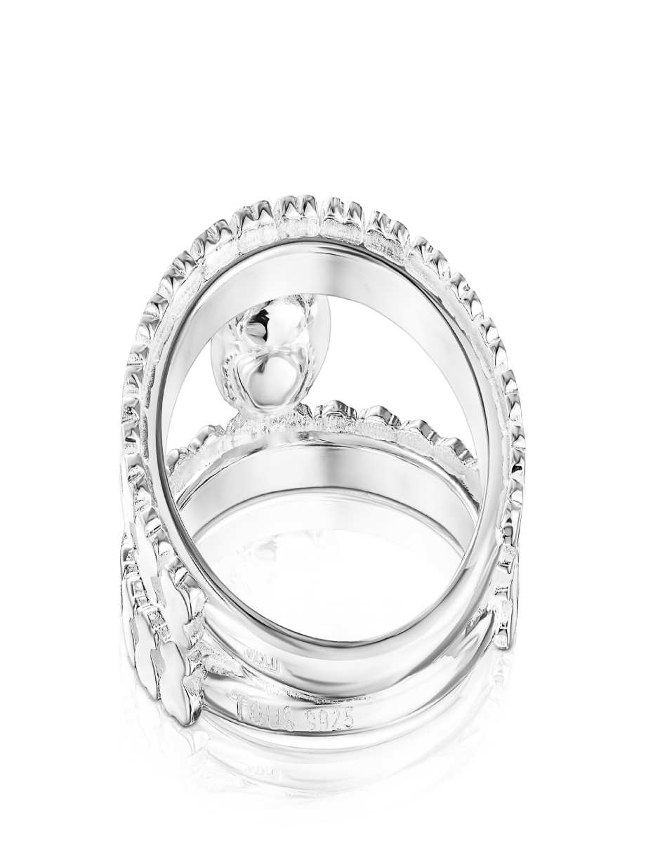 Anillo de plata P925 Straight perla