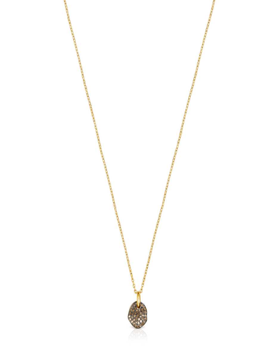 Colgante Y Dije de corazón nenúfar P 925 diamante 1